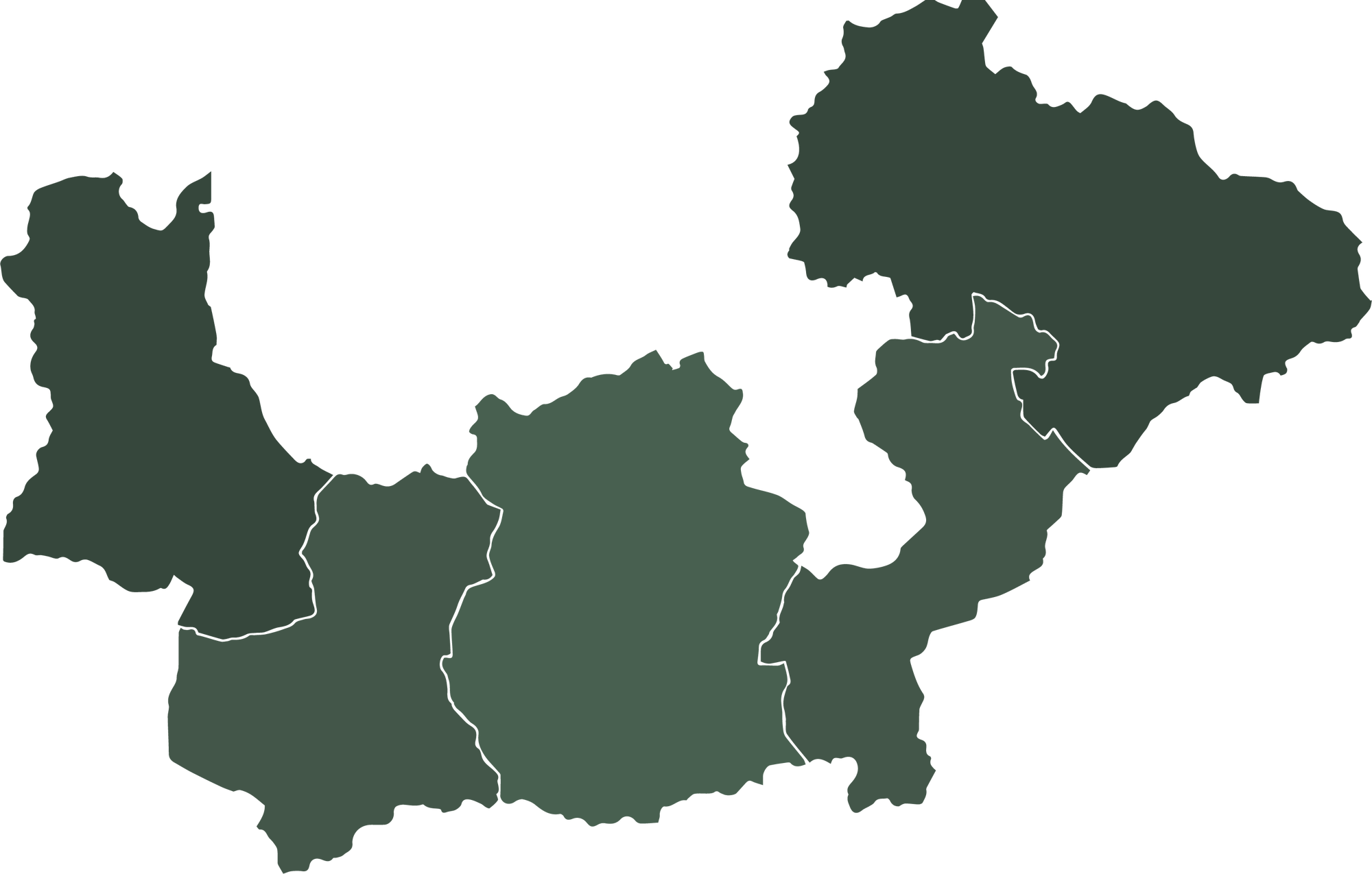 cacciatori mappa comprensori valtellina