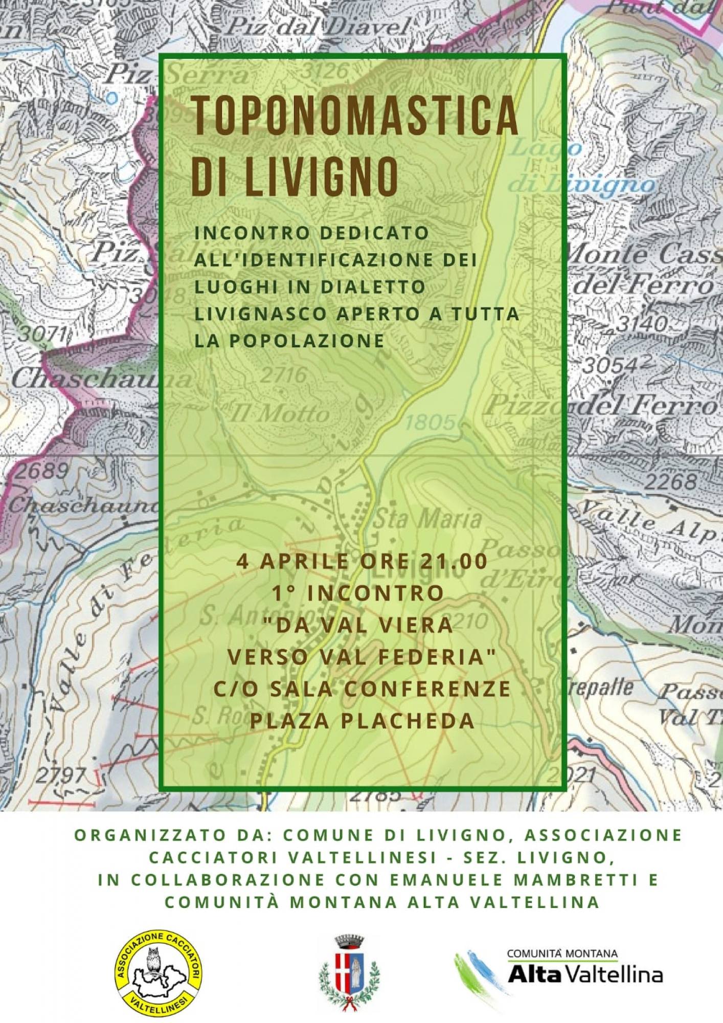 La toponomastica di Livigno, proseguono gli incontri 